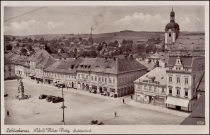 <p>Šluknov - náměstí, 1943</p>